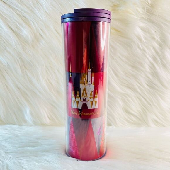 Walt Disney World Starbucks Travel Tumbler - Picture 1 of 3